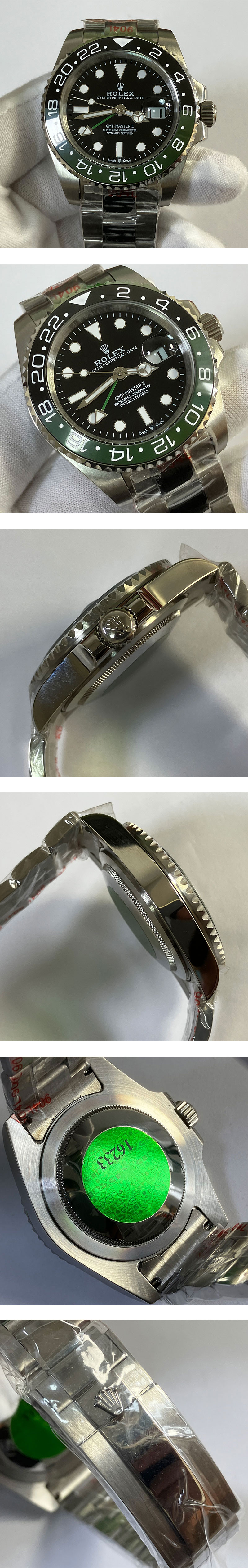 N級品ブランドコピー腕時計 オイスター パーペチュアル GMTマスター Ⅱ Ref. 126720 VTNR  